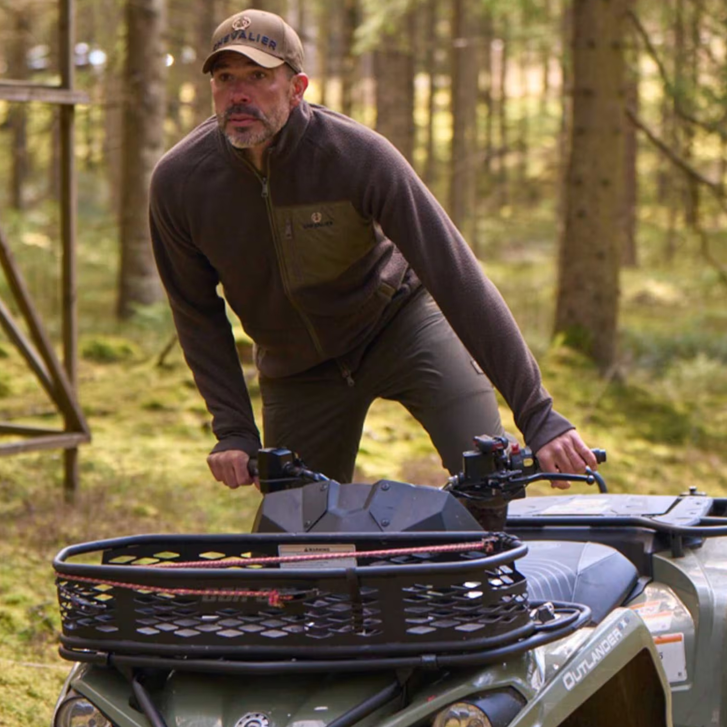 Spodnie Chevalier Spey Stretch Tobacco Green 56 - obrazek 6