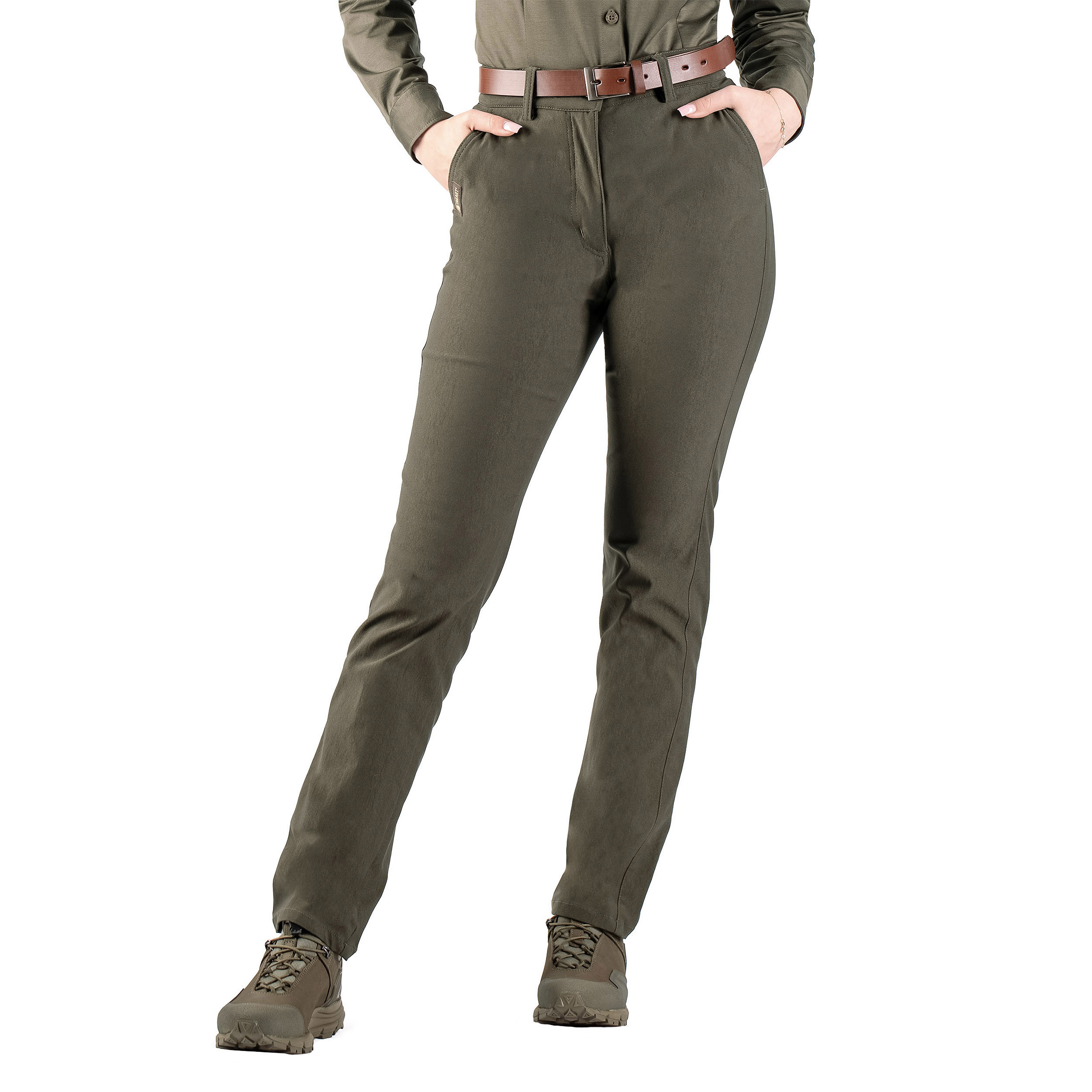 Spodnie damskie Tagart Falcon zielone L - obrazek 3