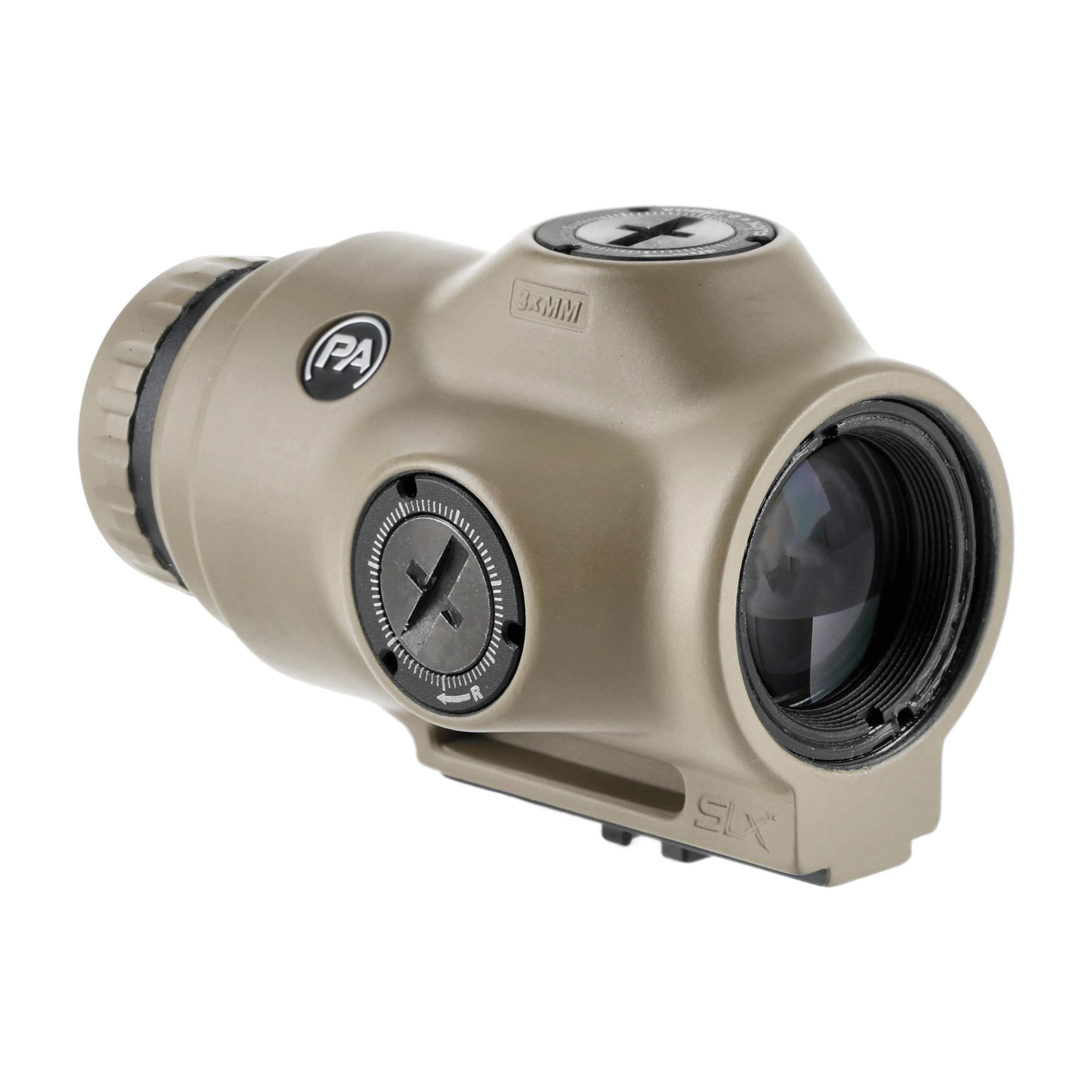 Powiększalnik Primary Arms SLx 3x Micro w/ACSS Pegasus Ranging Reticle FDE - obrazek 4