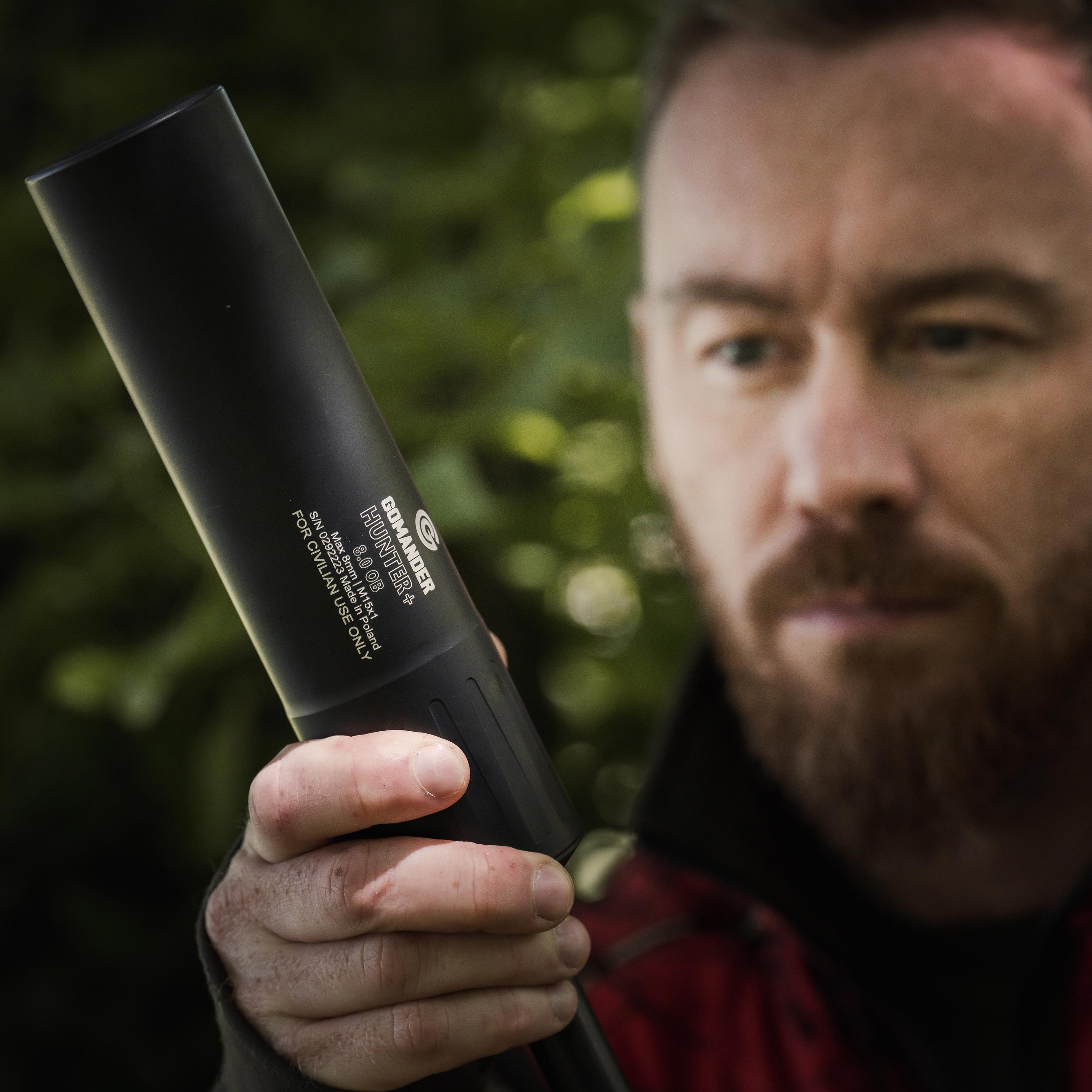 Tłumik Gomander Hunter II OB 8,0 M15x1 Czarny - obrazek 8