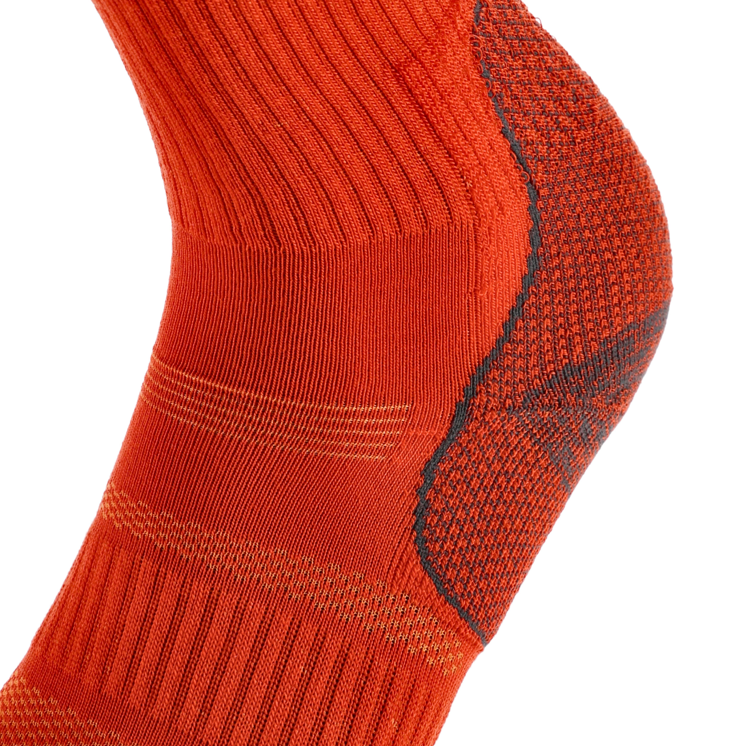 Skarpety turystyczne Comodo lekkie pomarańczowe 43-46 - obrazek 4