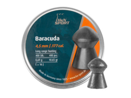 Śrut diabolo H&N Baracuda 4,5 mm 400 szt.