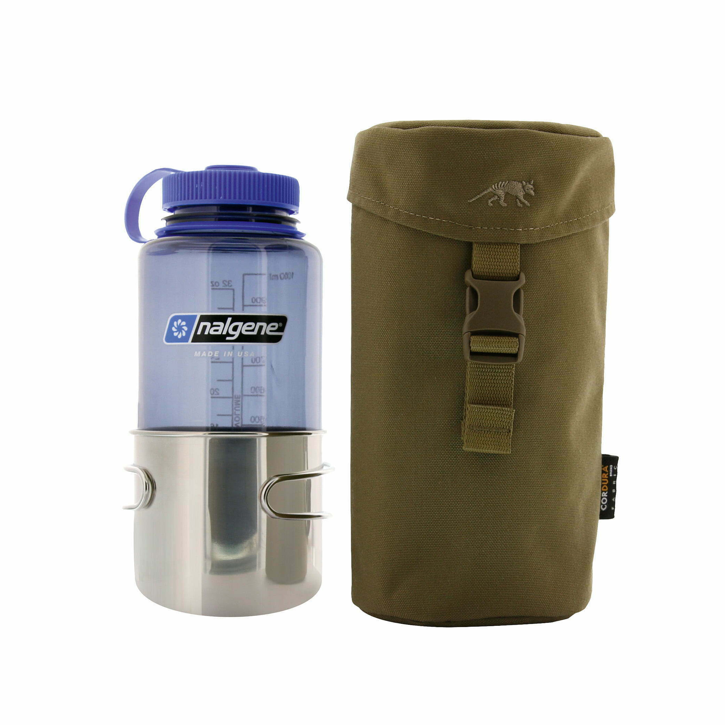 Pokrowiec na butelkę Tasmanian Tiger Bottle Holder 1 l olive - obrazek 3