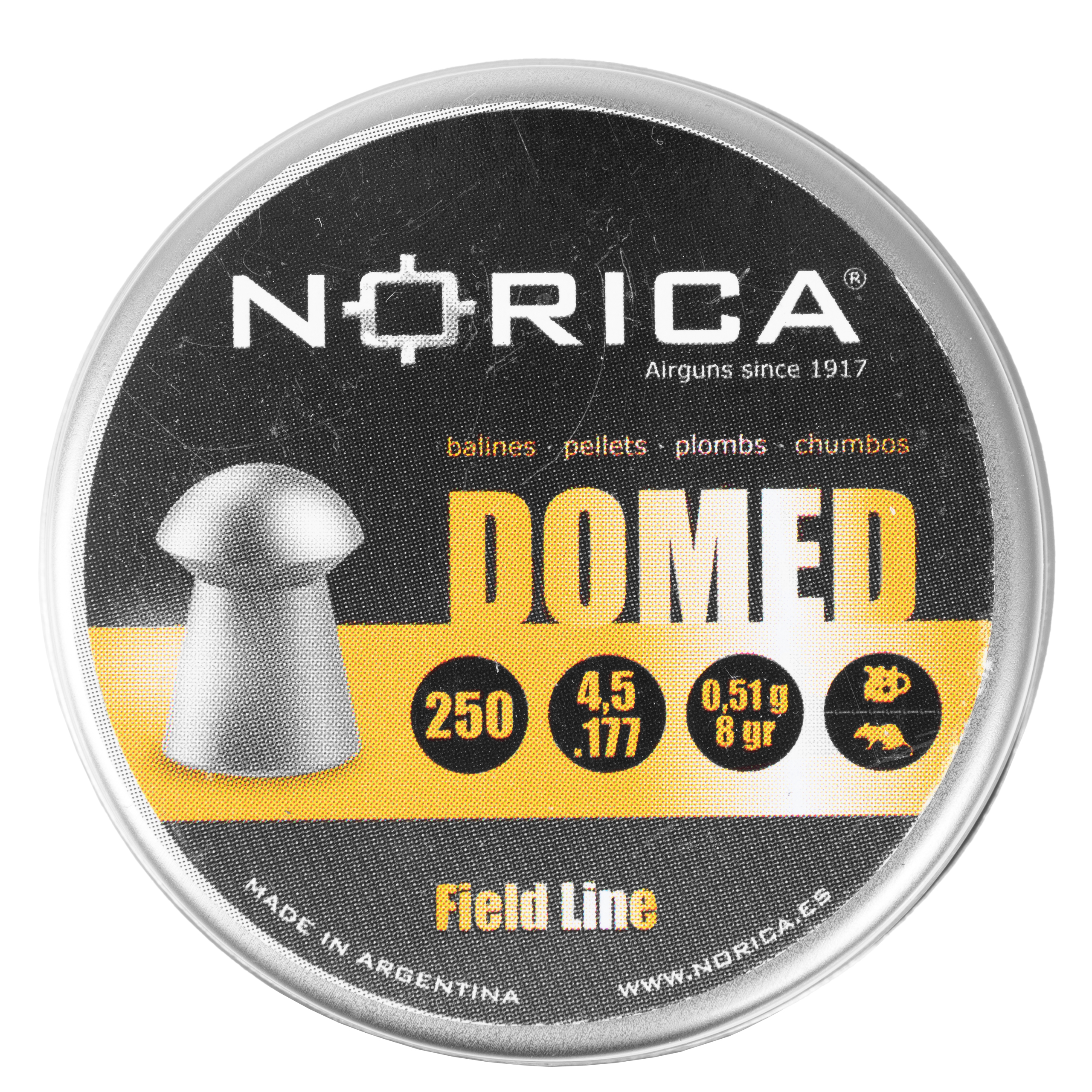 Śrut Norica Domed 4,5 mm 250 szt. - obrazek 3