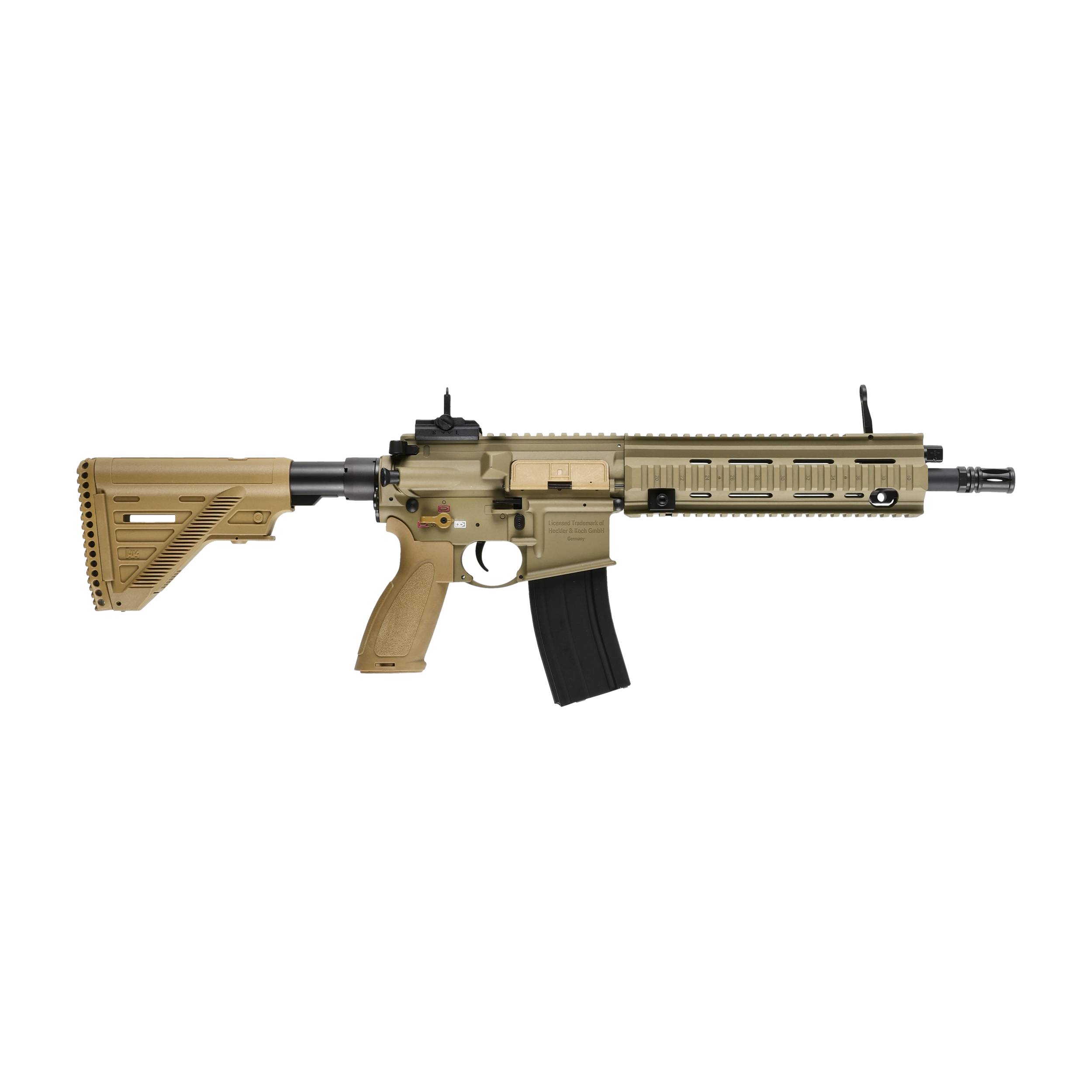 Replika karabinek ASG H&K Heckler&Koch HK416 A5 Sportsline 6 mm full-auto piaskowy - obrazek 2