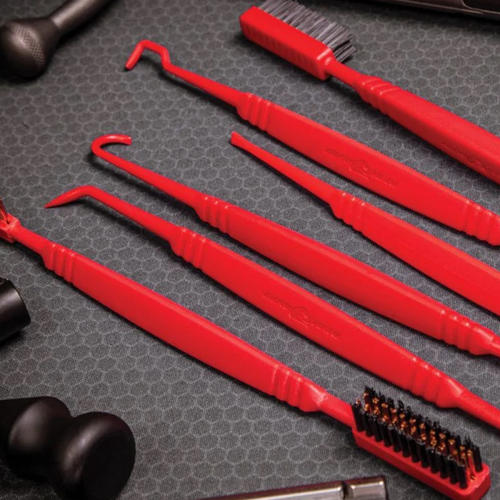 Zestaw szczotek i skrobaków do czyszczenia broni Real Avid Accu-Grip Picks & Brushes - obrazek 2