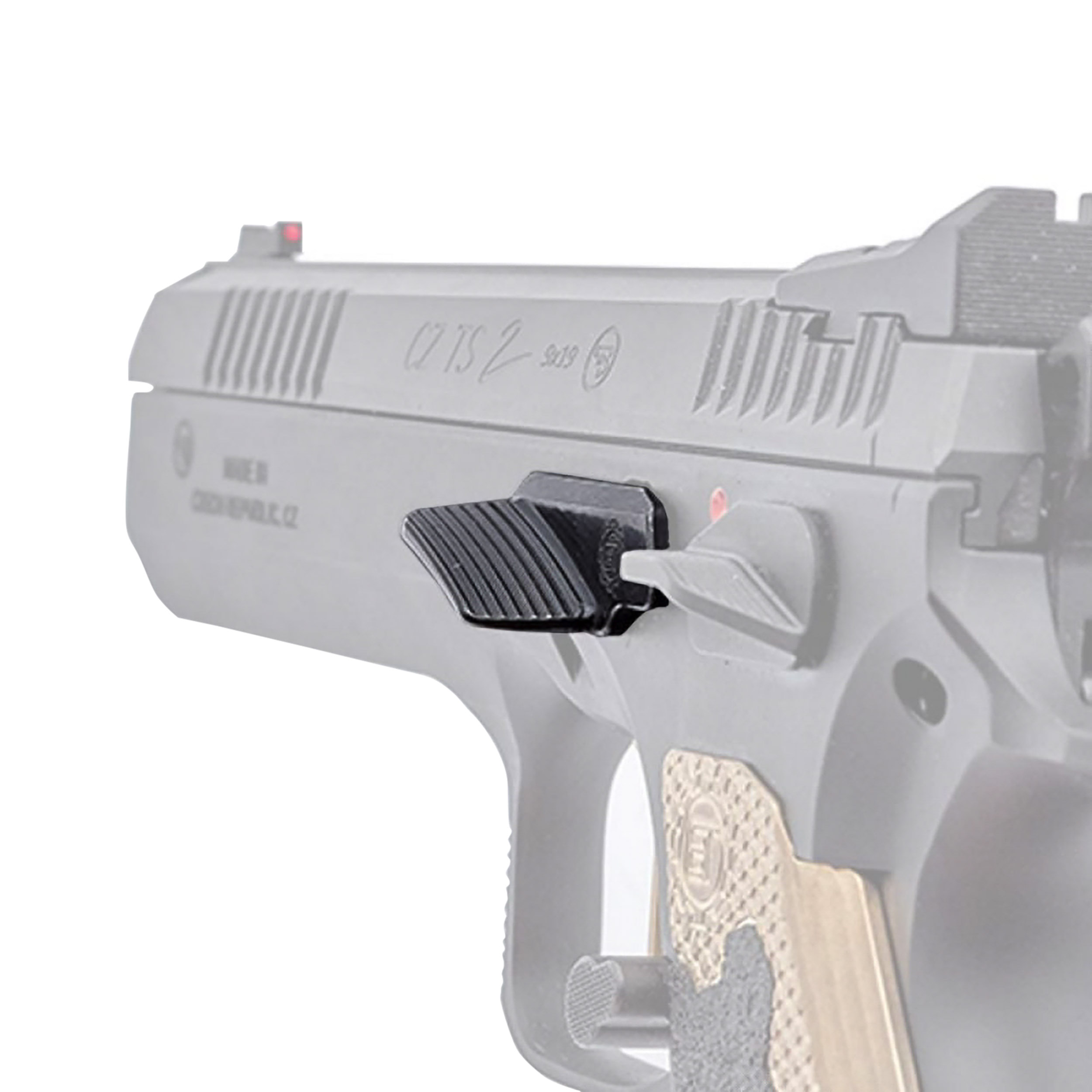 Zrzut zamka z półką pod kciuk Shadow2/TS/TS2 Eemann Tech czarny - obrazek 4