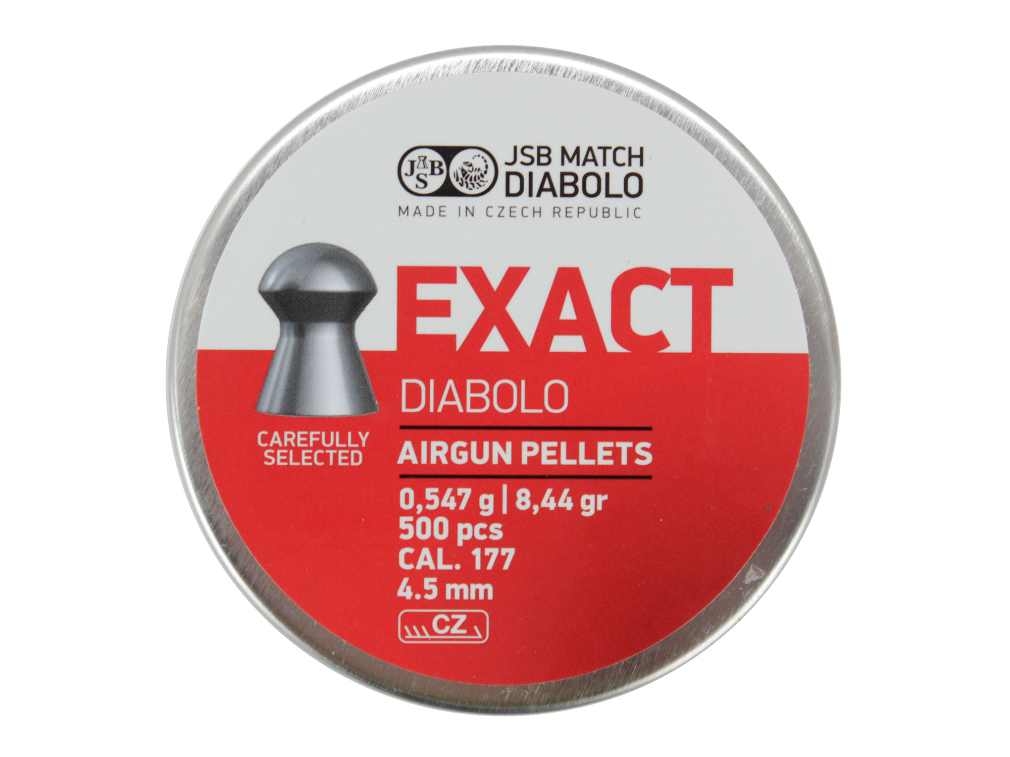Śrut diabolo JSB Exact 4,52 mm 500 szt. - obrazek 3