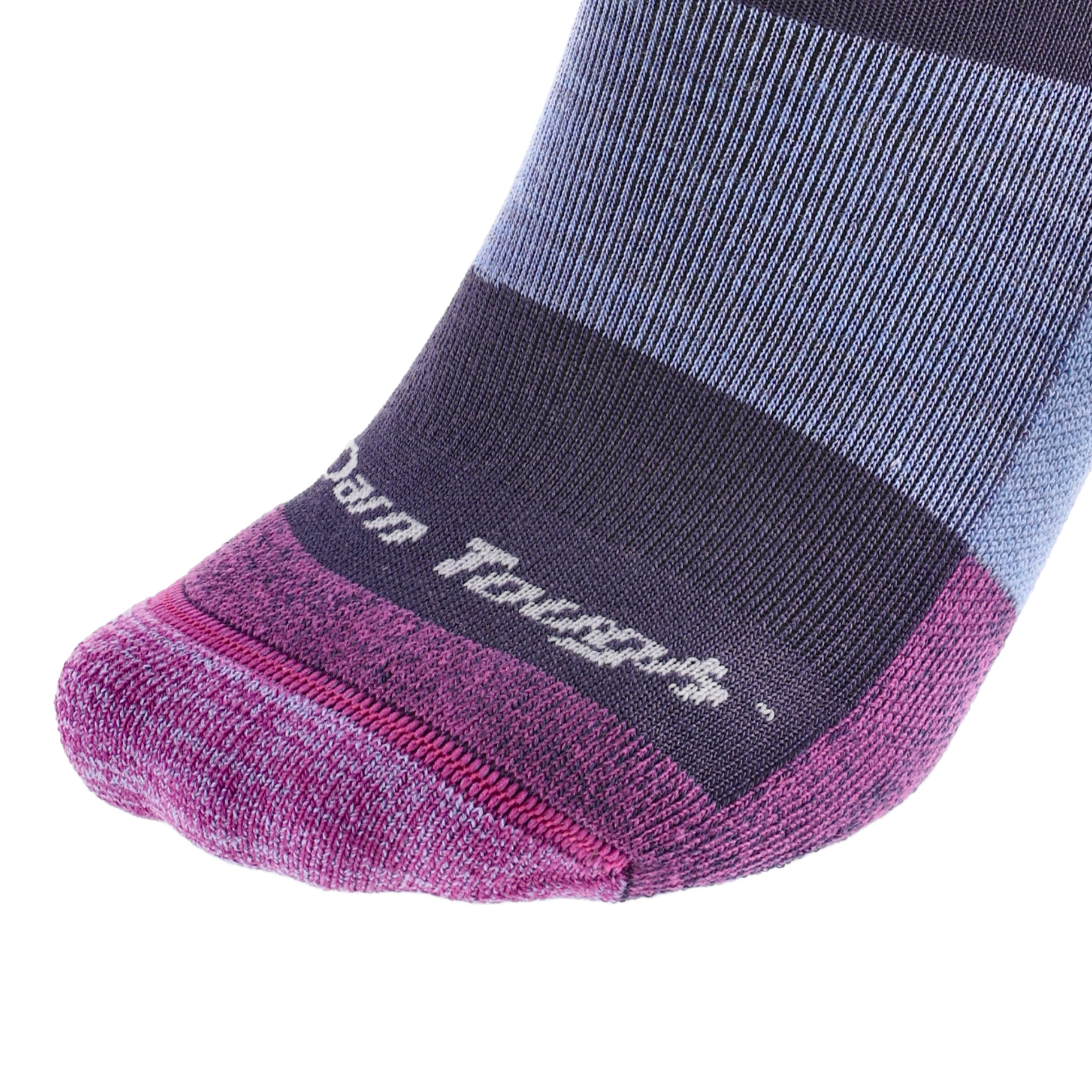 Skarpety trekkingowe damskie Darn Tough Bear Town Purple 35-37.5 - obrazek 4