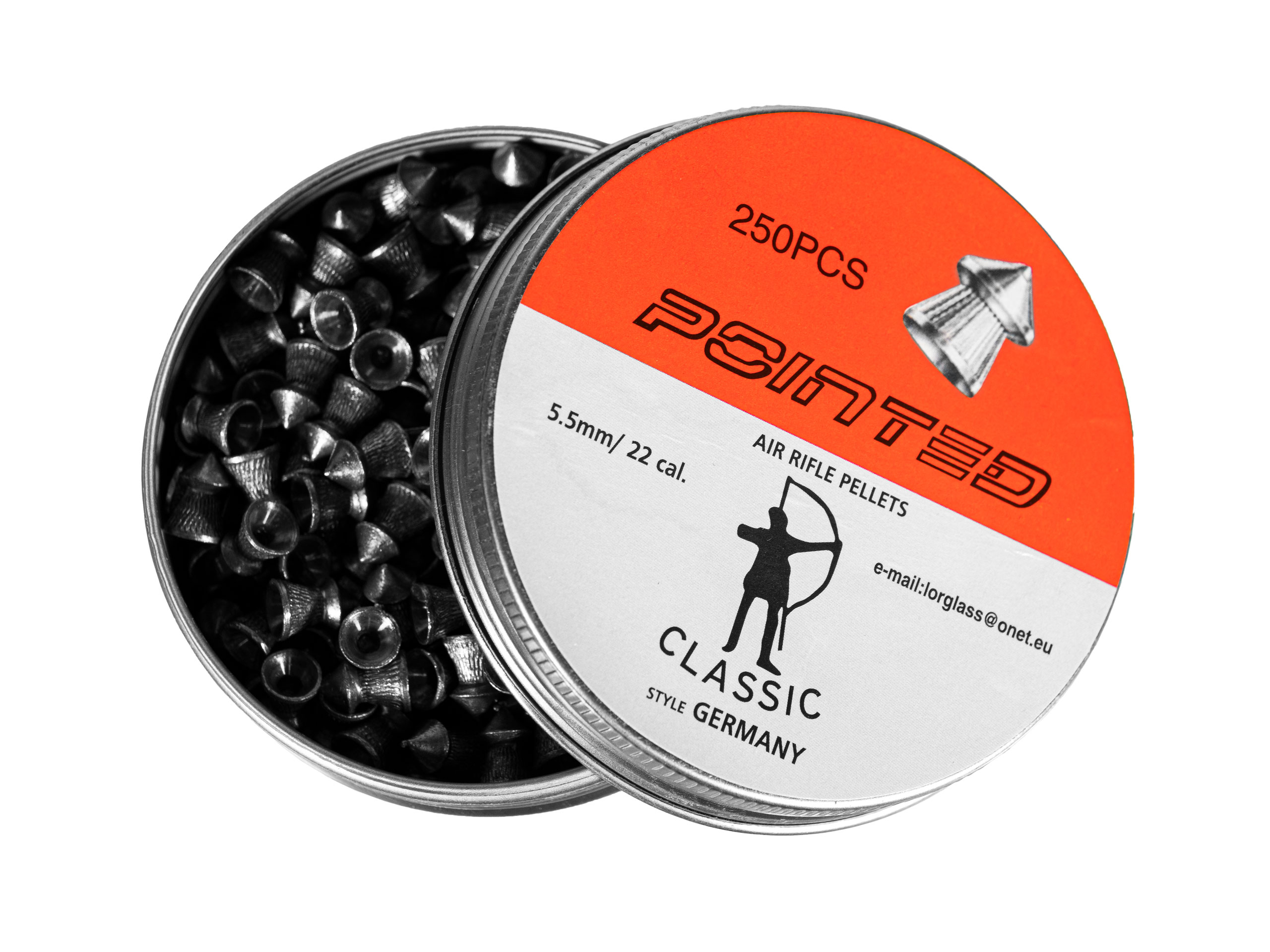 Śrut diabolo Classic Pointed Boxer 5,5 mm 250 szt. molet - obrazek 2