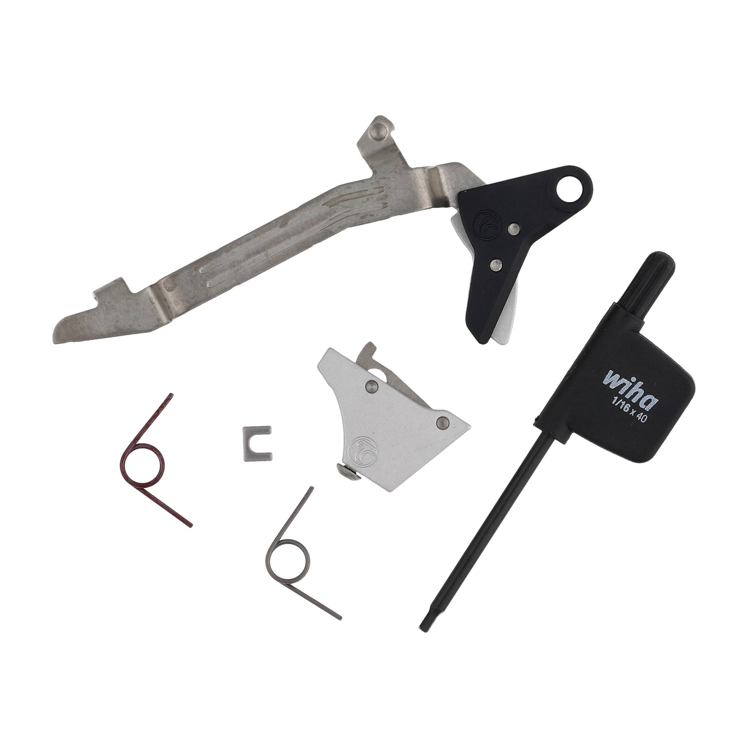 Spust Timney Glock 3-4 Alpha Silver Gen3: G17/G17L/G19/G22/G23/G24/G34/G35 Gen4: G17/G19/G22/G23/G34/G35 - obrazek 2