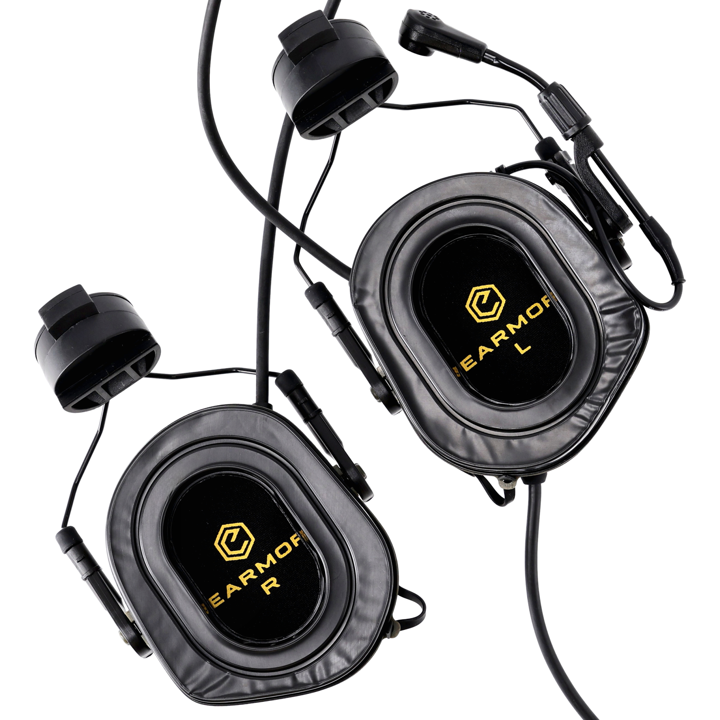 Zestaw słuchawkowy do hełmów Earmor M32H-FG/ARC Plus zielony - obrazek 3