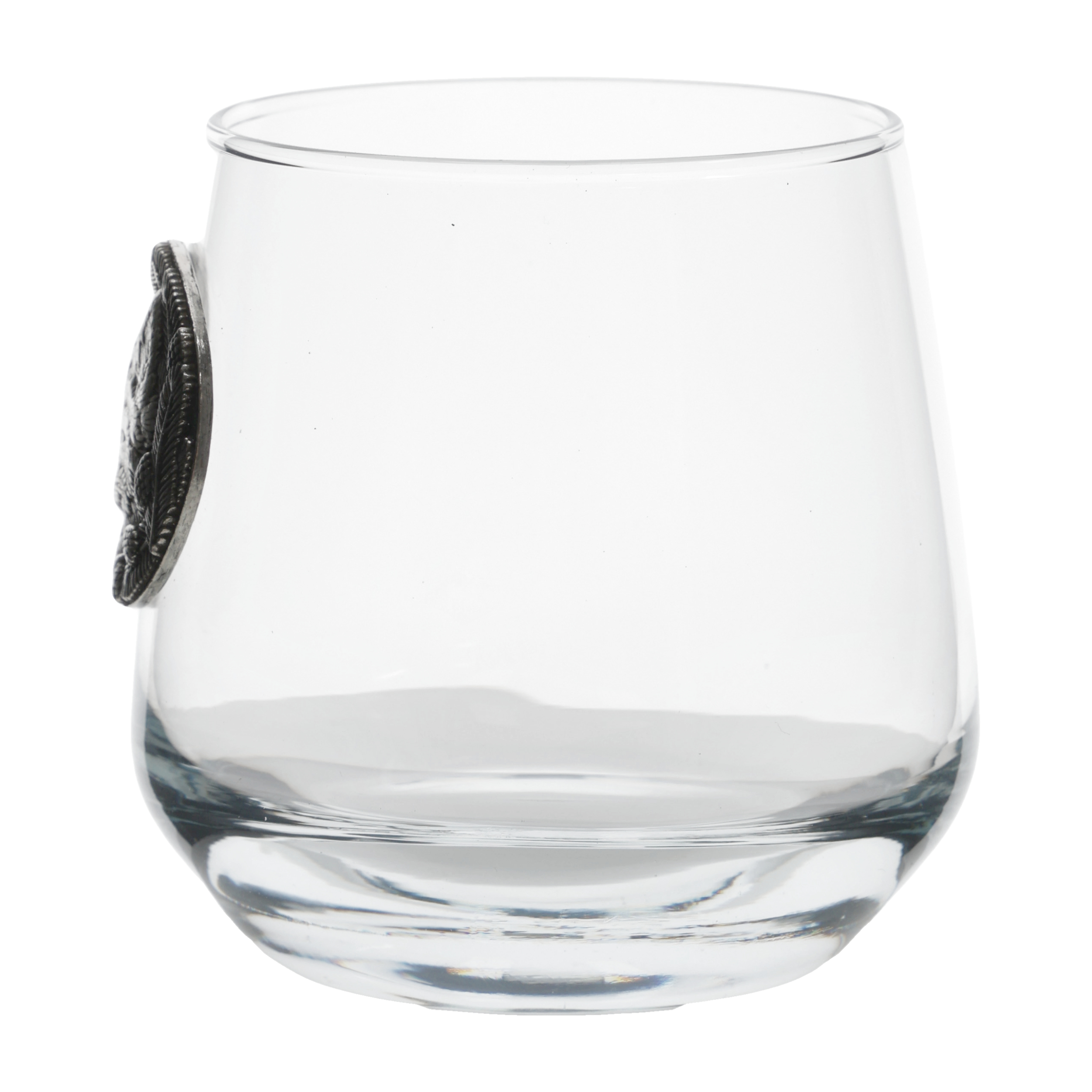 Szklanki do whisky Golden Fox Luna Lis zdobione odlewanym elementem 6 szt. - obrazek 3