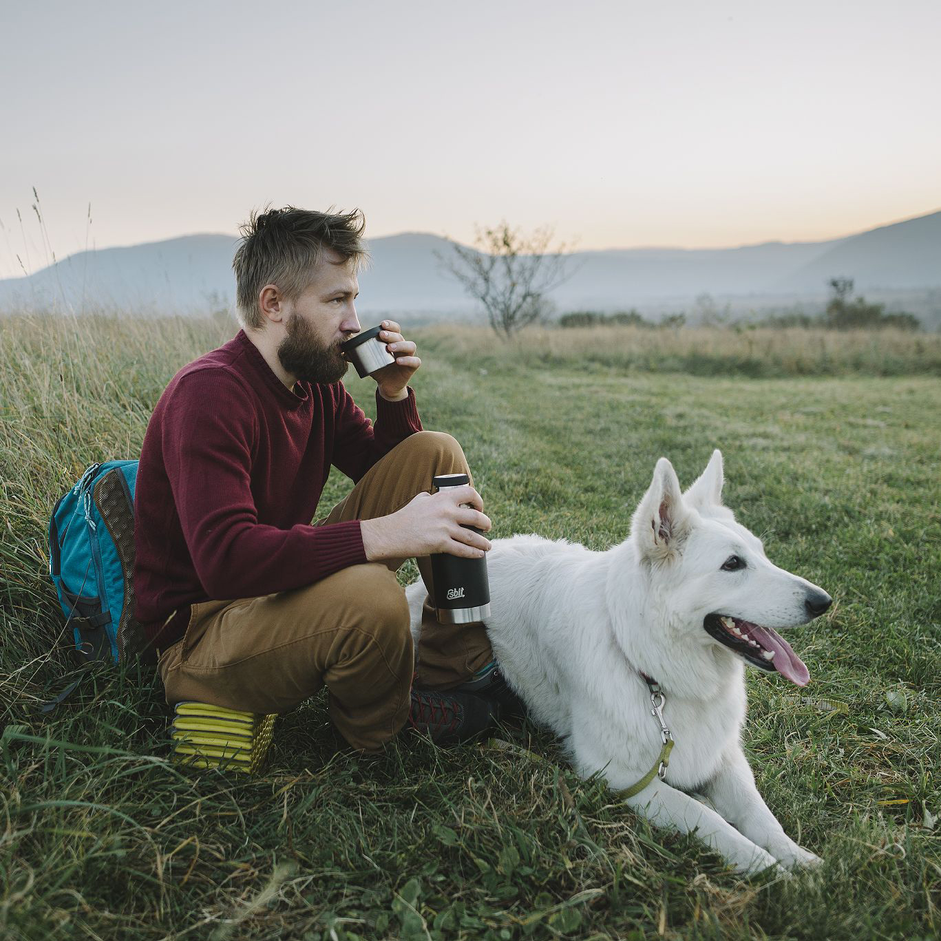 Termos Esbit Sculptor Vacuum Flask 1 l czarny - obrazek 5