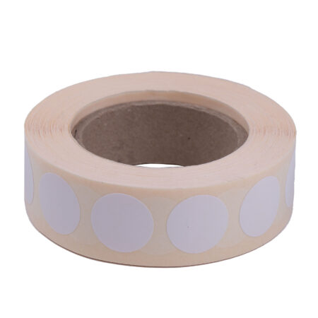 Zaklejki do tarcz 16 mm rolka 1000 szt. białe