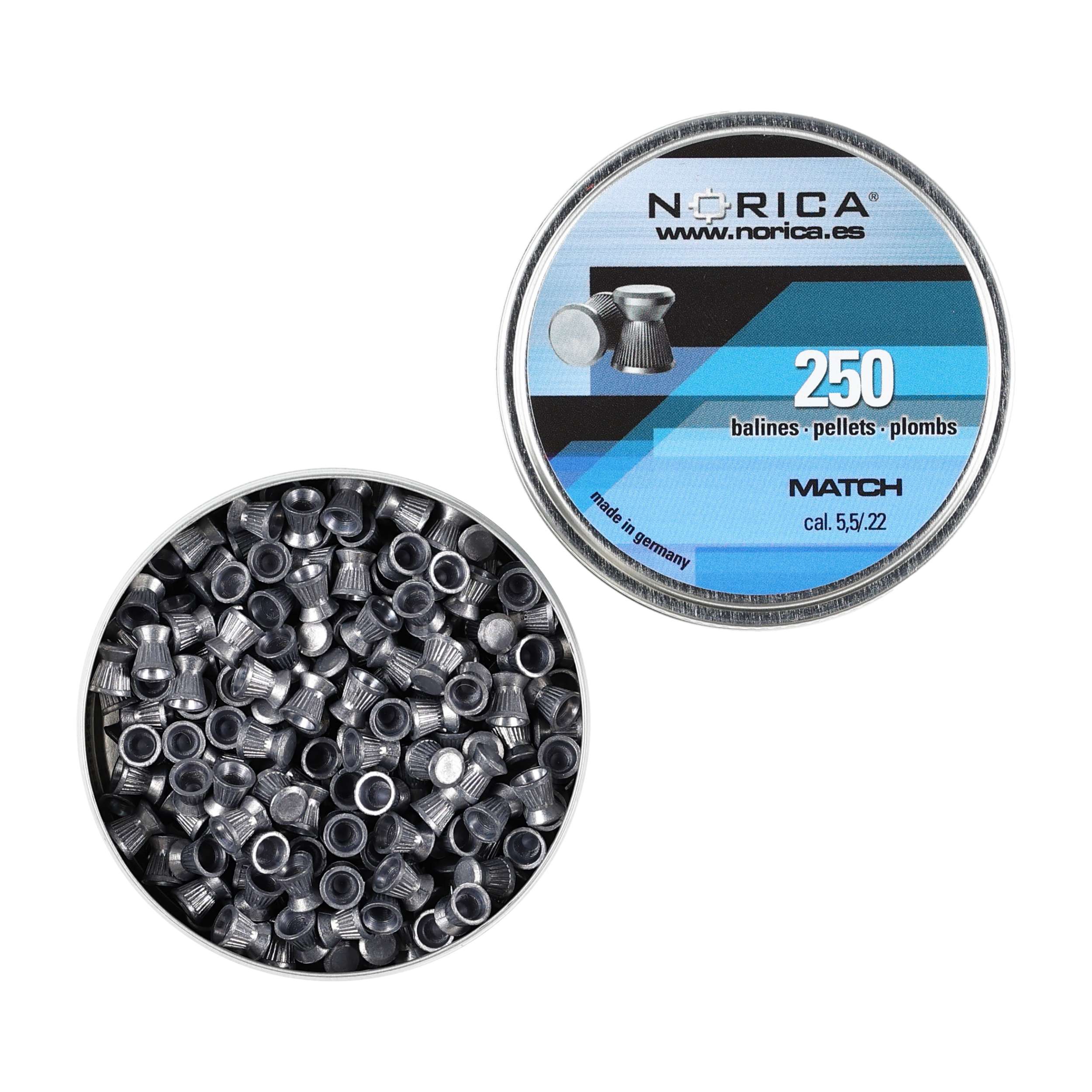 Śrut Norica Match 5,5 mm 250 szt. - obrazek 3