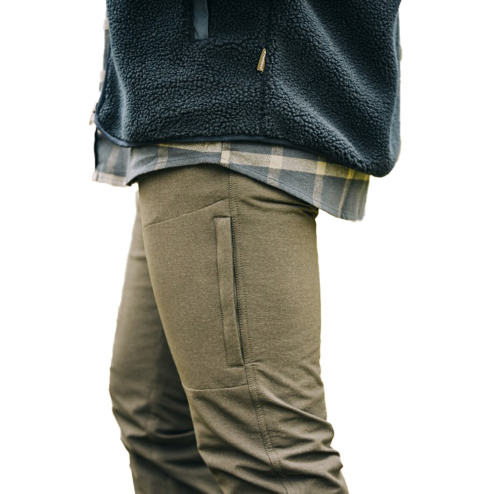 Spodnie męskie Pinewood Urban Nature ciemnozielone C48 - obrazek 2