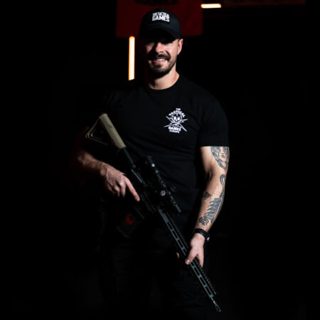 The Tactical Games Europe Skull Tshirt - back TTG Europe Skull - Black / Czarny