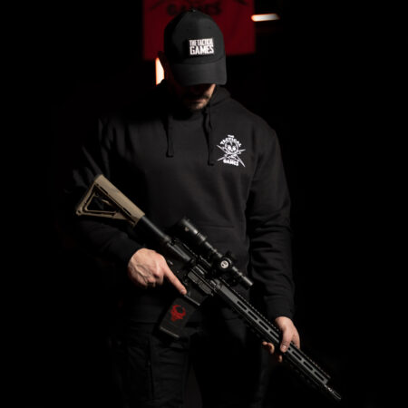 The Tactical Games Skull Hoodie - Black
