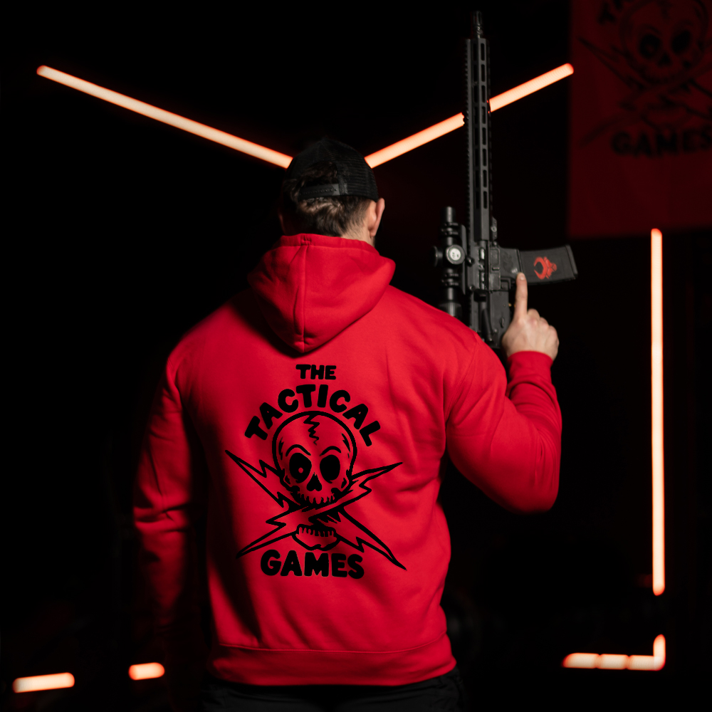 The Tactical Games Europe TTG merch - hoodie - red