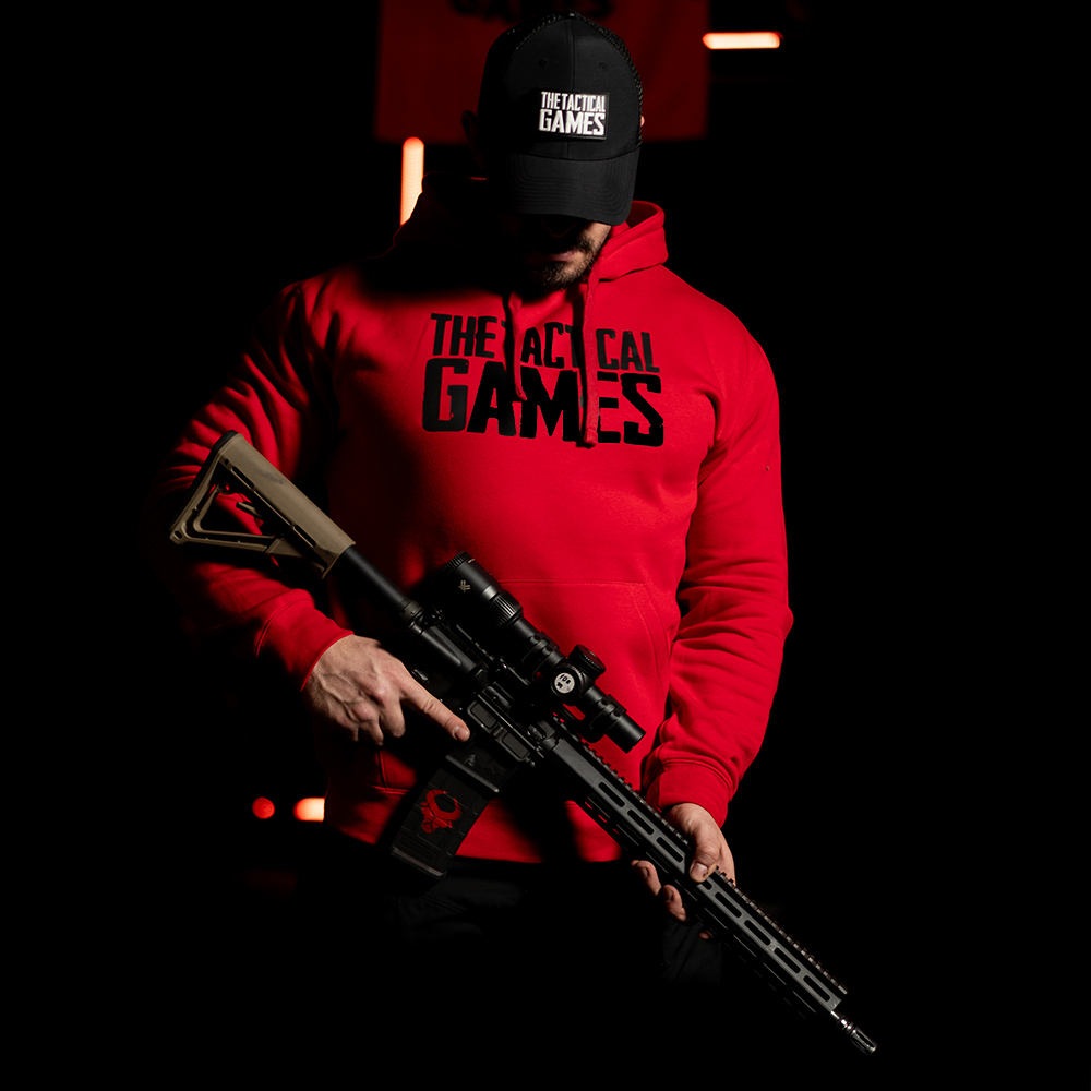 The Tactical Games Europe TTG merch - hoodie - red