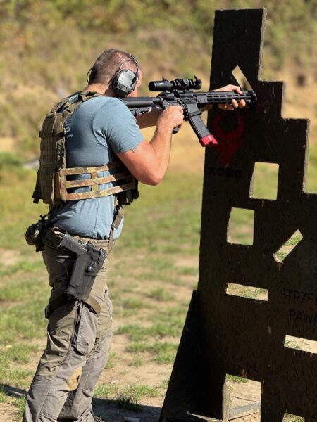 pistol and rifle shooting course Poland Shooting center