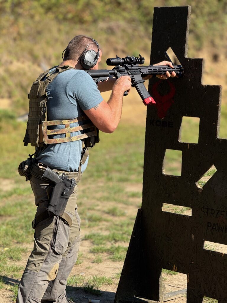 pistol and rifle shooting course Poland Shooting center